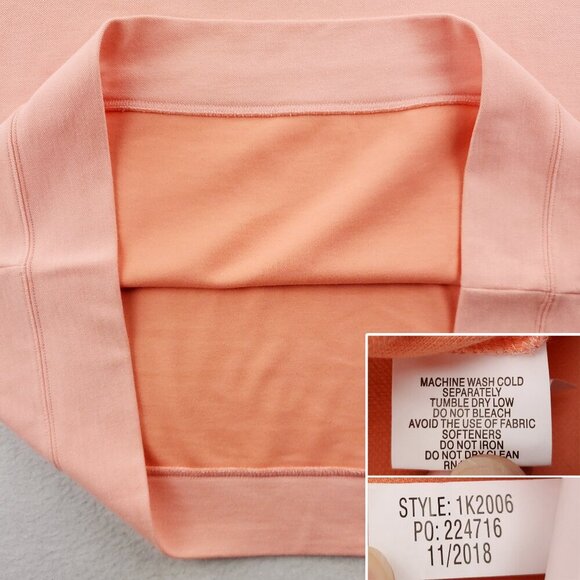 Vineyard Vines Shep Shirt Pullover 1/4 Zip Whale Salmon Men's 2XL - Picture 6 of 12